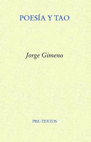 POESÍA Y TAO | 9788419633293 | GIMENO, JORGE