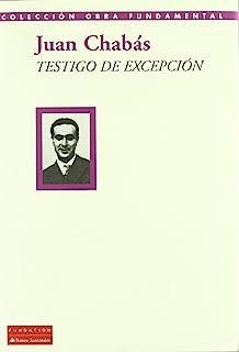 TESTIGO DE EXCEPCION | 9788492543243 | CHABAS, J.