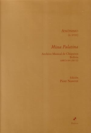 MISSA PALATINA | 9788494403538