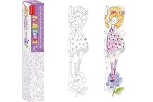 MEDIDOR DE ALTURA XXL PRINCESA FLORES | 5906714489603