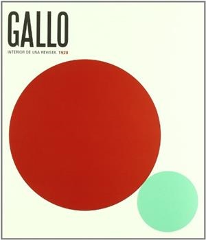 GALLO INTERIOR DE UNA REVISTA 1928 | 9788496411524