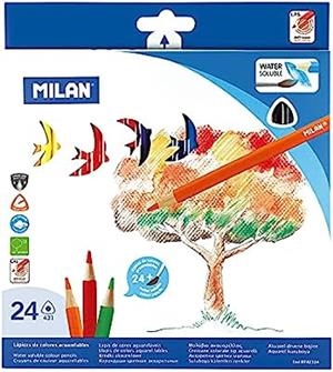 LLAPIS COLORS AQUAREL.LA 24 MILAN | 8411574028758
