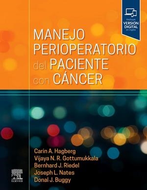 MANEJO PERIOPERATORIO DEL PACIENTE CON CANCER | 9788413824703 | HAGBERG