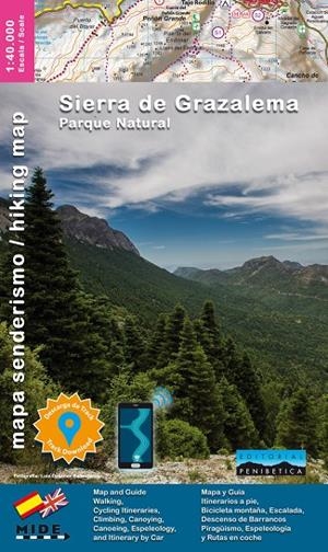 SIERRA DE GRAZALEMA - MAPA SENDERISMO | 9788412639117 | SIERRA, ANTONIO