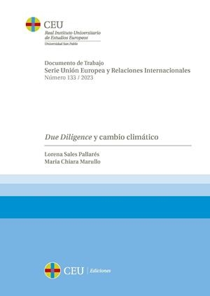 DUE DILIGENCE Y CAMBIO CLIMÁTICO | 9788419111630 | CHIARA MARULLO, MARÍA