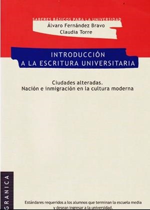 INTRODUCCION A LA ESCRITURA UNIVERSITARIA | 9789506413835 | ALVARADO, ANA MARIA