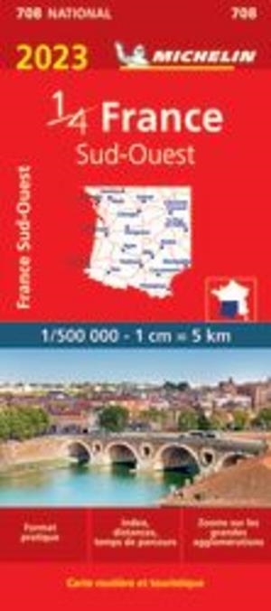 MAPA NATIONAL FRANCE SUD-OUEST (11708) | 9782067257177
