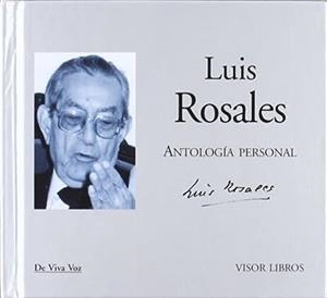 ANTOLOGIA PERSONAL LUIS ROSALES | 9788498950502 | ROSALES, L.