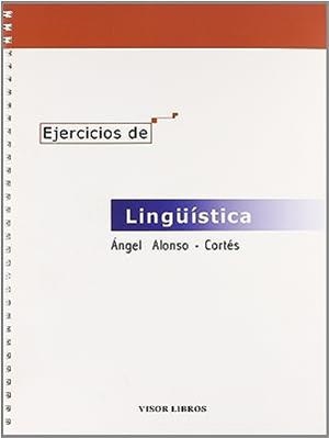 EJERCICIOS DE LINGUISTICA | 9788475229423 | ALONSO / CORTES
