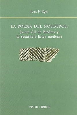 POESIA DEL NOSOTROS | 9788475228709 | EGEA, J. F.
