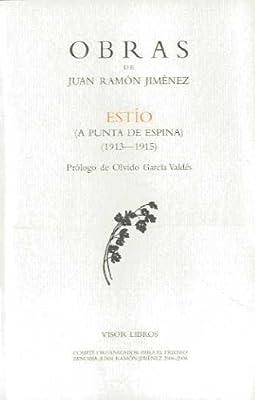 OBRA COMPLETA DE JUAN RAMÓN JIMÉNEZ ESTIO | 9788475220666 | JIMENEZ, JUAN RAMÓN
