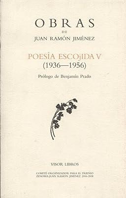 OBRA COMPLETA JUAN RAMÓN JIMENEZ. POESÍA ESCOGIDA V | 9788475220574 | JIMENEZ, JUAN RAMÓN