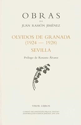 OBRAS COMPLETAS JUAN RAMÓN JIMENEZ OLVIDOS DE GRANADA | 9788475220741 | JIMENEZ, JUAN RAMÓN