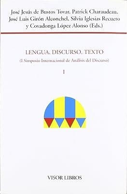 LENGUA DISCURSO TEXTO (2 VOL) | 9788475228518