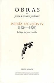 OBRA COMPLETA DE JUAN RAMÓN JIMENEZ, POESIA ESCOGIDA IV | 9788498950700