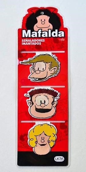 MARCAPÁGINAS MAGNÉTICOS SUSANITA, FELIPE Y MANOLITO | 8582700064022 | QUINO