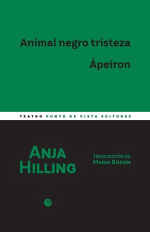 ANIMAL NEGRO TRISTEZA. ÁPEIRON | 9788418322778 | HILLING, ANJA