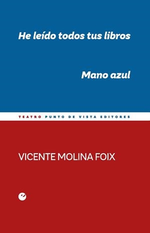 HE LEÍDO TODOS TUS LIBROS. MANO AZUL | 9788418322747 | MOLINA FOIX, VICENTE