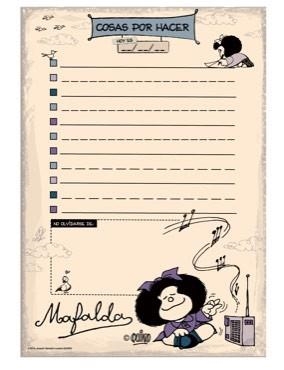 ANOTADOR IMANTADO "PARA HACER" MAFALDA | 8582700063346 | QUINO
