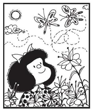 CUADRO IMANTANDO MAFALDA PRIMAVERA | 8582700063100 | QUINO