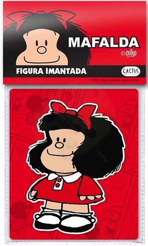 IMÁN MAFALDA VESTIDO ROJO | 8582700060208 | QUINO