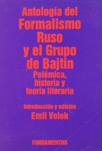 ANTOLOGÍA DEL FORMALISMO RUSO Y EL GRUPO DE BAJTIN. VOL. I | 9788424505820 | VOLEK, EMIL E.