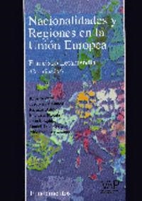 NACIONALIDADES Y REGIONES EN LA UNIÓN EUROPEA | 9788424508036 | LETAMENDIA BELZUNCE, FRANCISCO