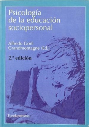 PSICOLOGÍA DE LA EDUCACIÓN SOCIOPERSONAL | 9788424507268 | GOÑI, A.