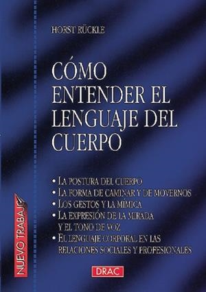 COMO ENTENDER EL LENGUAJE DEL CUERPO | 9788488893871 | RUCHKLE, HORST