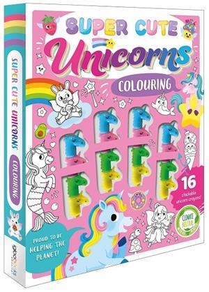 SUPER CUTE UNICORNS COLOURING | 9781801086226