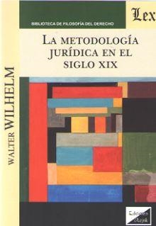 METODOLOGIA JURIDICA EN EL SIGLO XIX, LA | 9789563922875 | WILHELM, WALTER