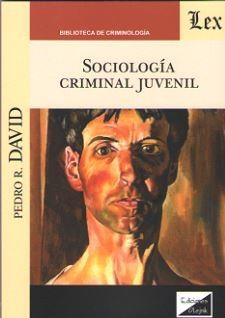 SOCIOLOGIA CRIMINAL JUVENIL | 9789563924497 | DAVID, PEDRO R.