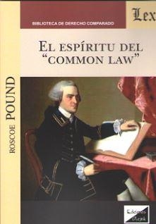 ESPIRITU DEL ""COMMON LAW"", EL | 9789563922837 | POUND, ROSCOE