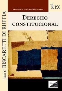 DERECHO CONSTITUCIONAL | 9789564071992 | BISCARETTI, DI