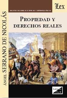 PROPIEDAD Y DERECHOS REALES | 9789875721630 | SERRANO DE NICOLAS, ANGEL