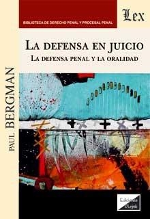 DEFENSA EN JUICIO, LA | 9789564071268 | BERGMAN, PAUL