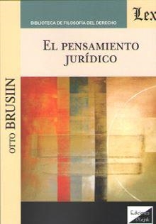 PENSAMIENTO JURIDICO, EL | 9789563924268 | BRUSIIN, OTTO