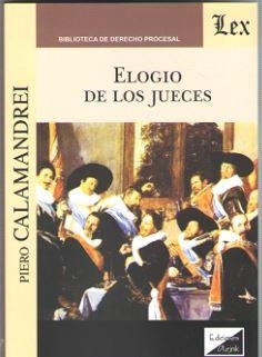 ELOGIO DE LOS JUECES | 9789563920840 | CALAMANDREI, PIERO