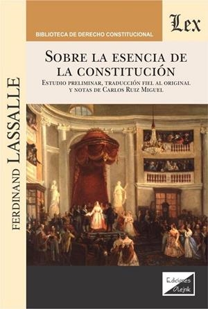 SOBRE LA ESENCIA DE LA CONSTITUCION | 9789563925982 | LASSALLE, FERDINAND