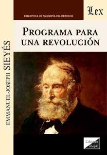 PROGRAMA PARA UNA REVOLUCION | 9789563927269 | SIEYES, EMMANUEL-JOSEPH