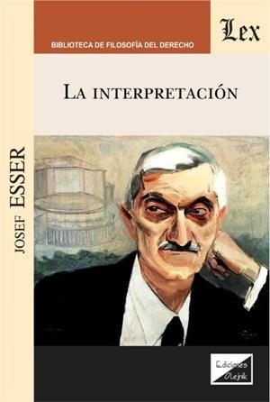 INTERPRETACION, LA | 9789563927450 | ESSER, JOSEF