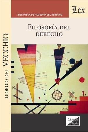 FILOSOFIA DEL DERECHO | 9789563929362 | VECCHIO, GIORGIO DEL