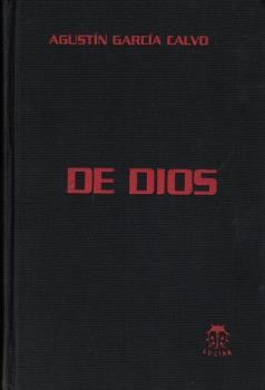 DE DIOS | 9788485708451 | GARCIA CALVO, AGUSTIN