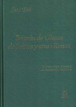 SERMÓN DE GLOSAS DE SABIOS Y OTRAS RIMAS | 9788485708581 | GARCIA CALVO, AGUSTIN