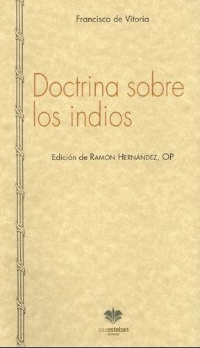 DOCTRINA SOBRE LOS INDIOS | 9788482602264 | HERNANDEZ, RAMON