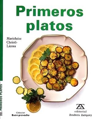 PRIMEROS PLATOS | 9788489675759 | CHRISTL-L, MARIELUISE