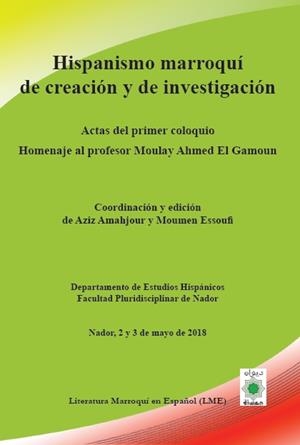 HISPANISMO MARROQUI DE CREACION Y DE INVESTIGACION | 9788418922305