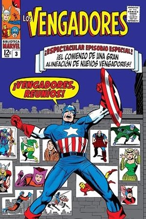 BIBLIOTECA MARVEL 29. LOS VENGADORES 03 : 1965 | 9788411506786 | KIRBY, JACK / LEE, STAN