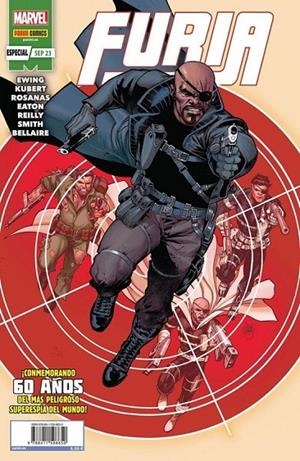 MARVEL HEROES. FURIA : 60 ANIVERSARIO | 9788411508650 | EWING / KUBERT / ROSANAS