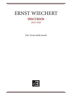 DISCURSOS (1933-1945) | 9788494872679 | WIECHERT, ERNST